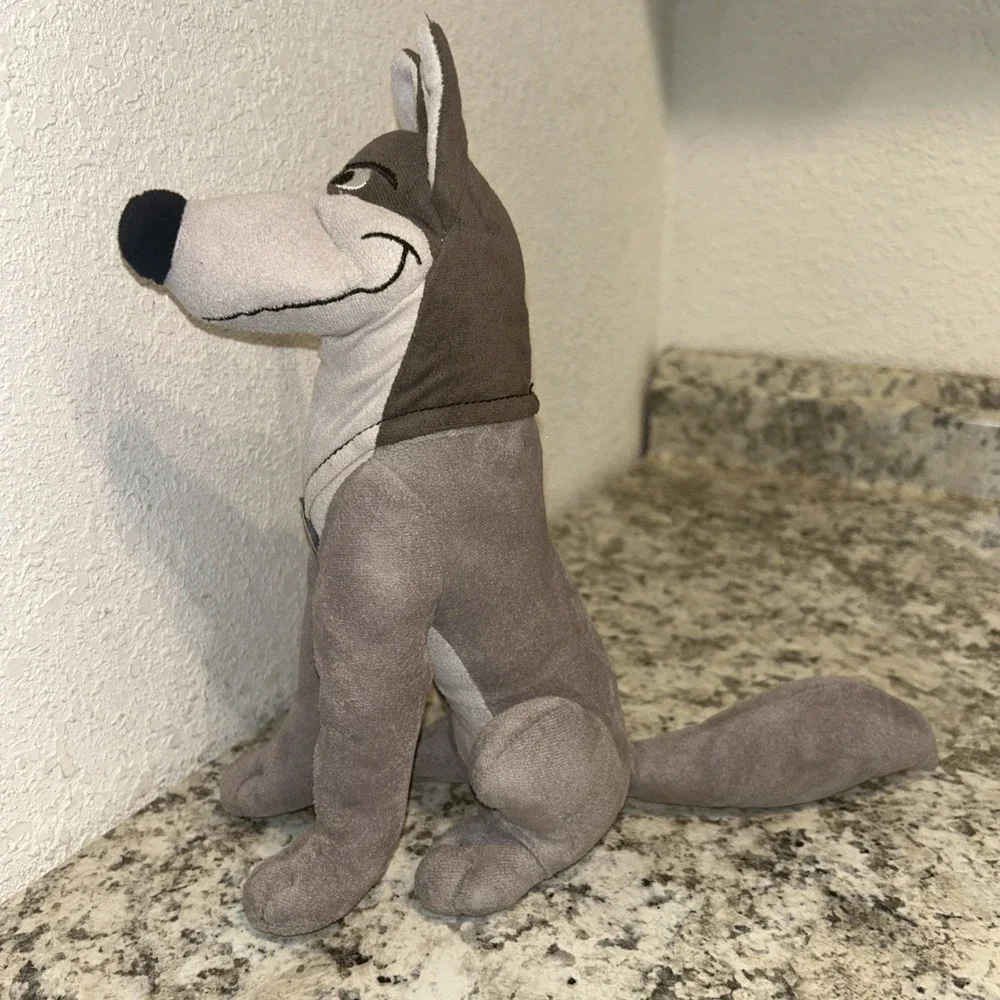 ORIGINAL THUNDERBOLT DOG PLUSH 101‎ DALMATIANS GERMAN SHEPHERD DISNEY STORE USA
